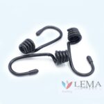 Crochet acier plastifié pour sandow diam 5/6 mm